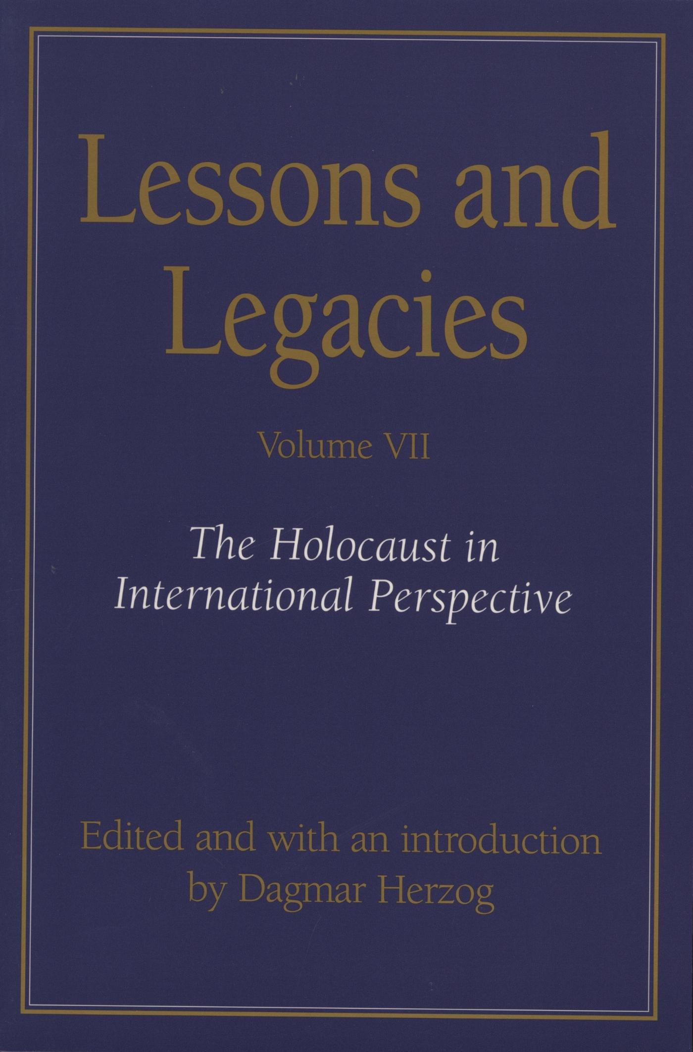 Vorderes Coverbild The Holocaust in International Perspective