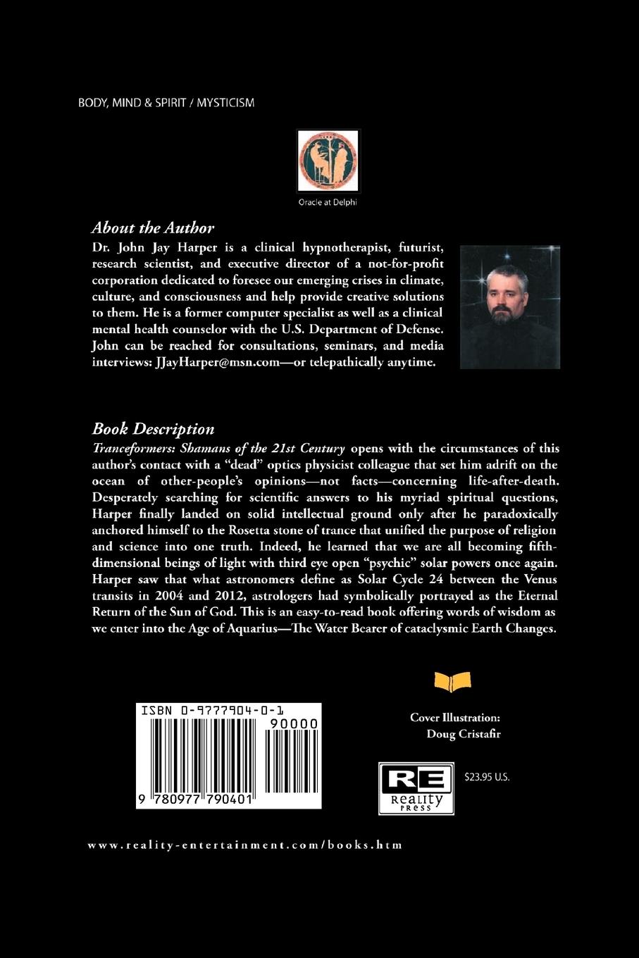 Rückseitencover Tranceformers, Shamans of the 21st Century