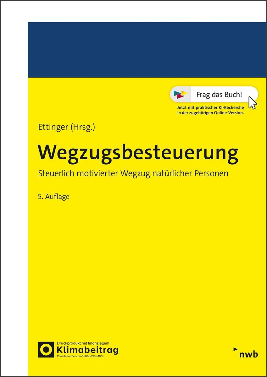 Vorderes Coverbild Wegzugsbesteuerung