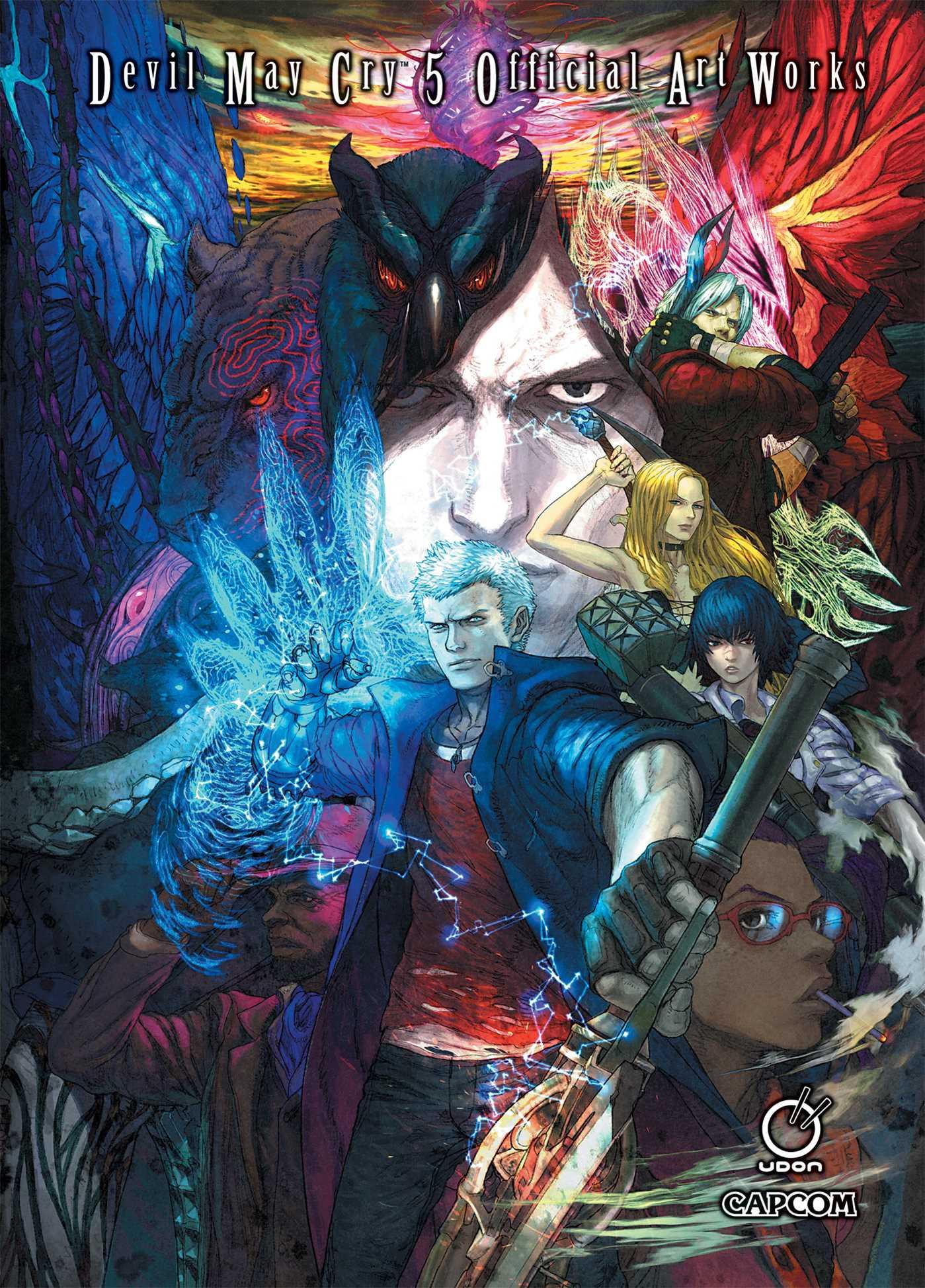 Vorderes Coverbild Devil May Cry 5: Official Artworks (Hardcover)