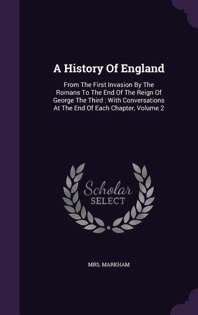 Vorderes Coverbild A History Of England