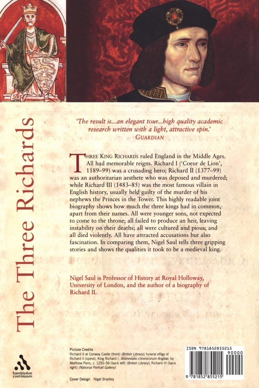 Rückseitencover The Three Richards