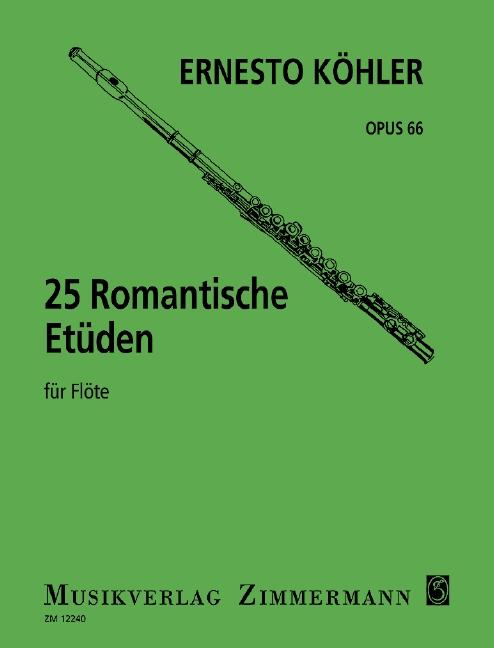 Vorderes Coverbild 25 Romantische Etüden