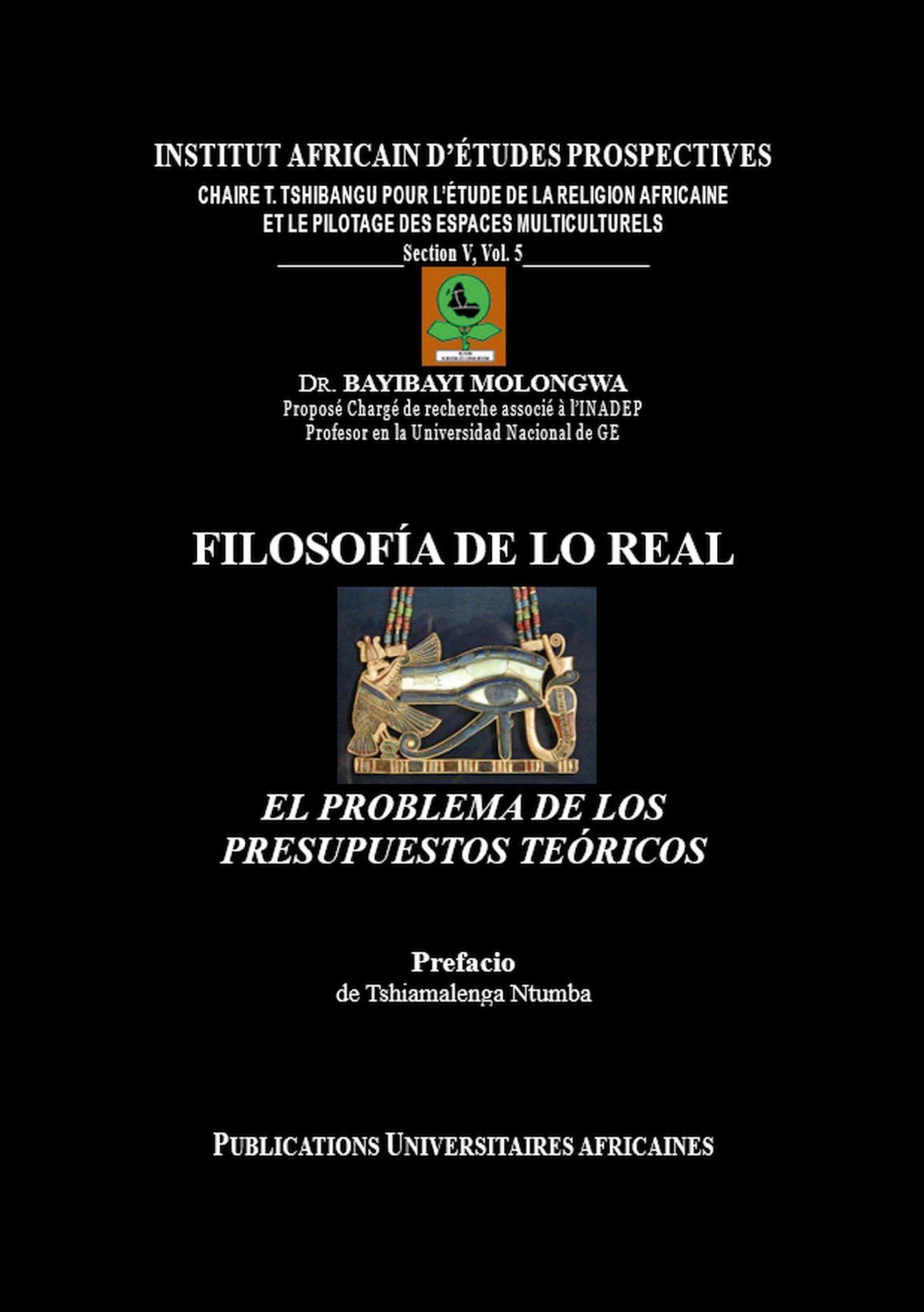 Vorderes Coverbild FILOSOFÍA DE LO REALE