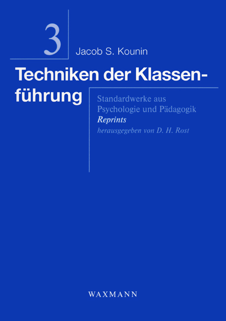 Vorderes Coverbild Techniken der Klassenführung