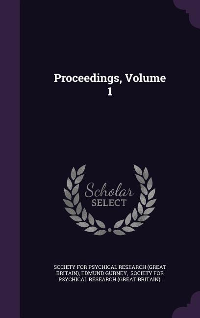 Vorderes Coverbild Proceedings, Volume 1