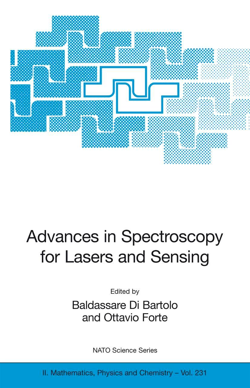 Vorderes Coverbild Advances in Spectroscopy for Lasers and Sensing