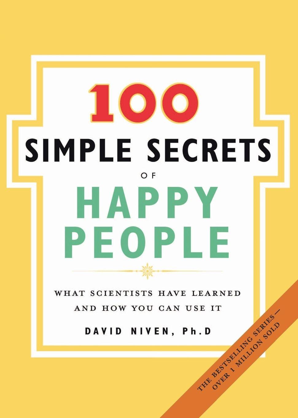 Vorderes Coverbild 100 Simple Secrets of Happy People