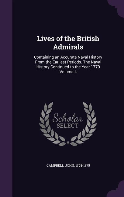 Vorderes Coverbild Lives of the British Admirals