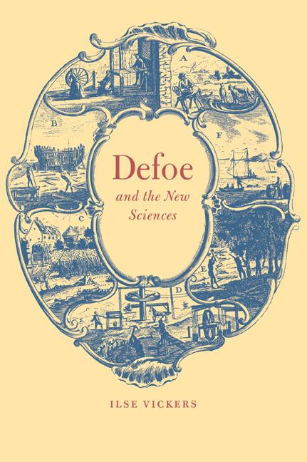 Vorderes Coverbild Defoe and the New Sciences