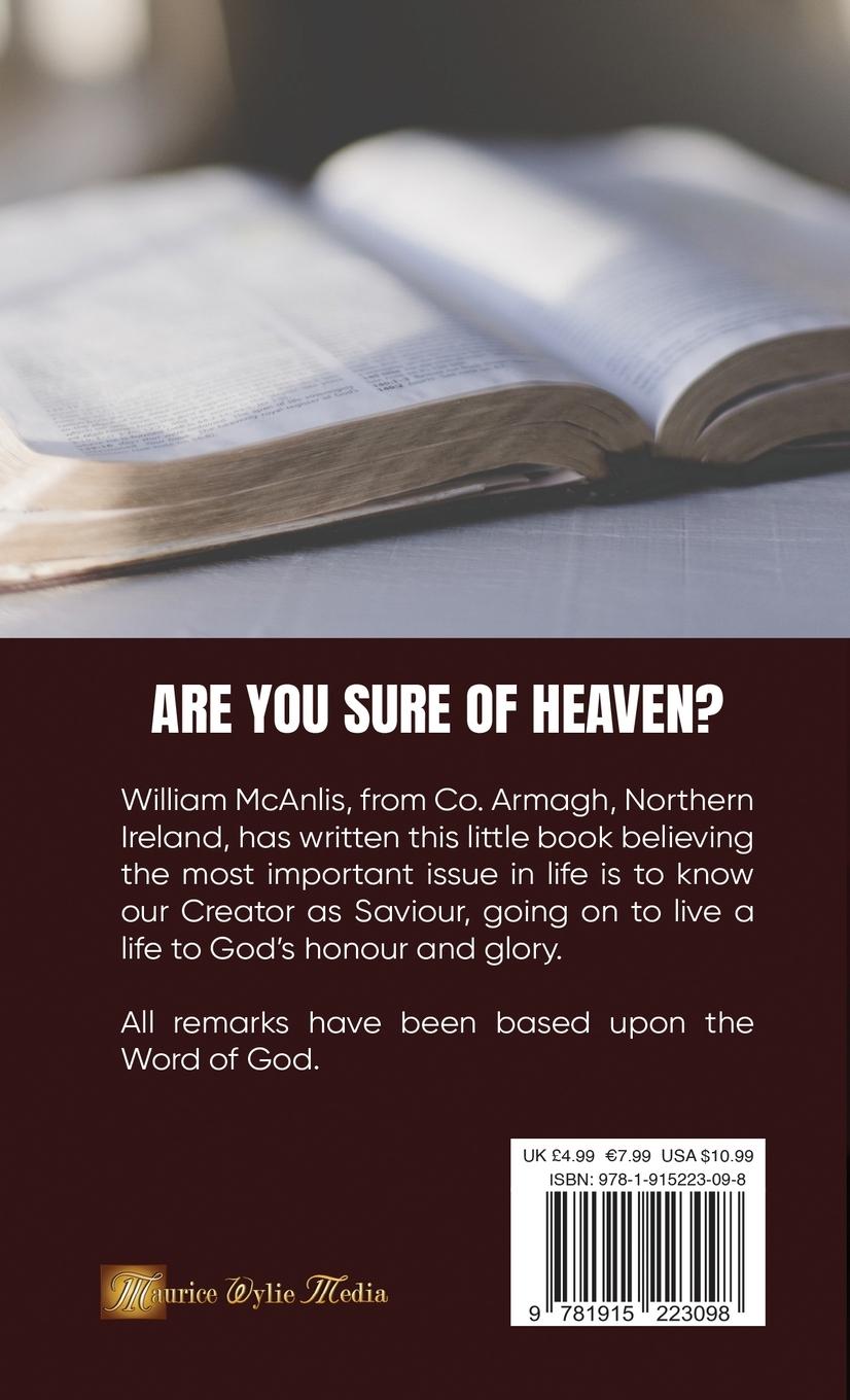 Rückseitencover Are you sure of Heaven?