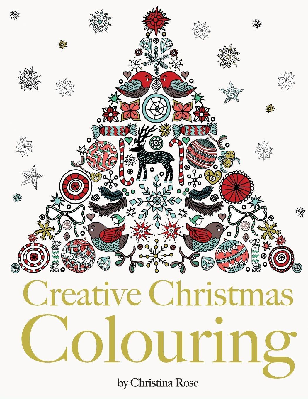 Vorderes Coverbild Creative Christmas Colouring
