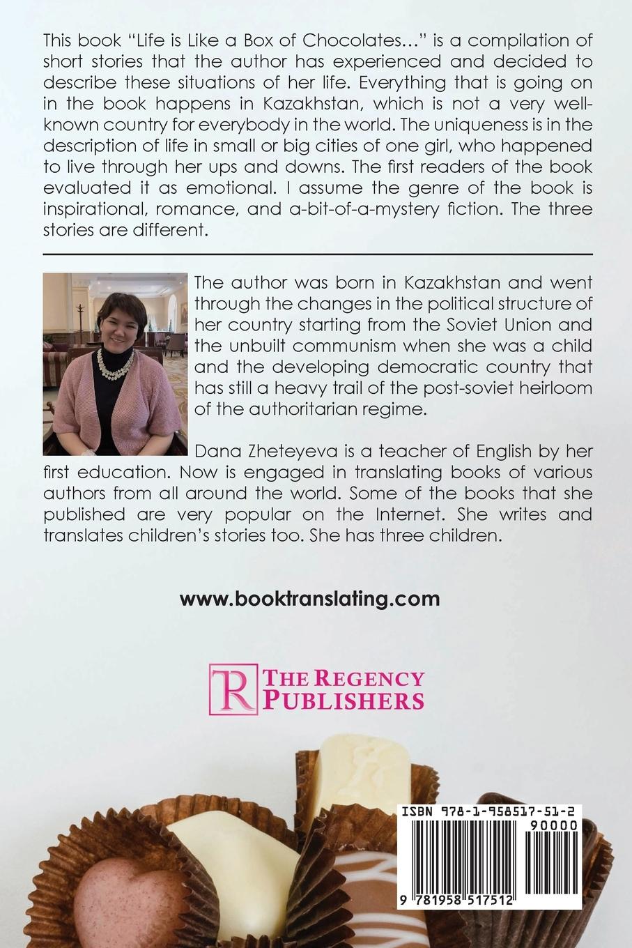 Rückseitencover Life is Like a Box of Chocolates