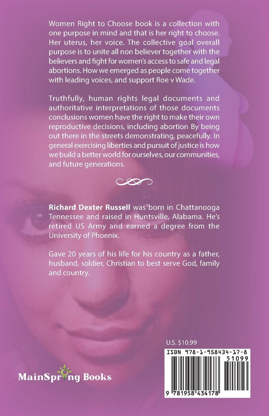 Rückseitencover Abortion Women's Right to Choose