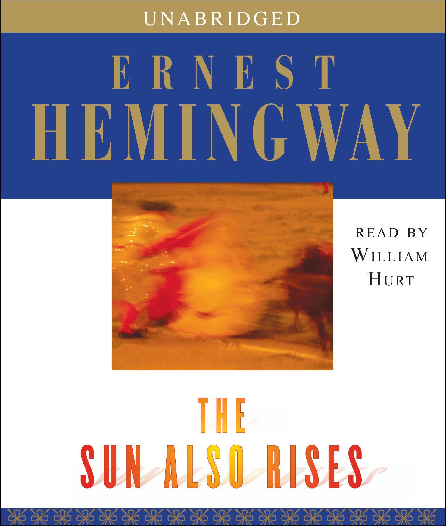 Vorderes Coverbild The Sun Also Rises