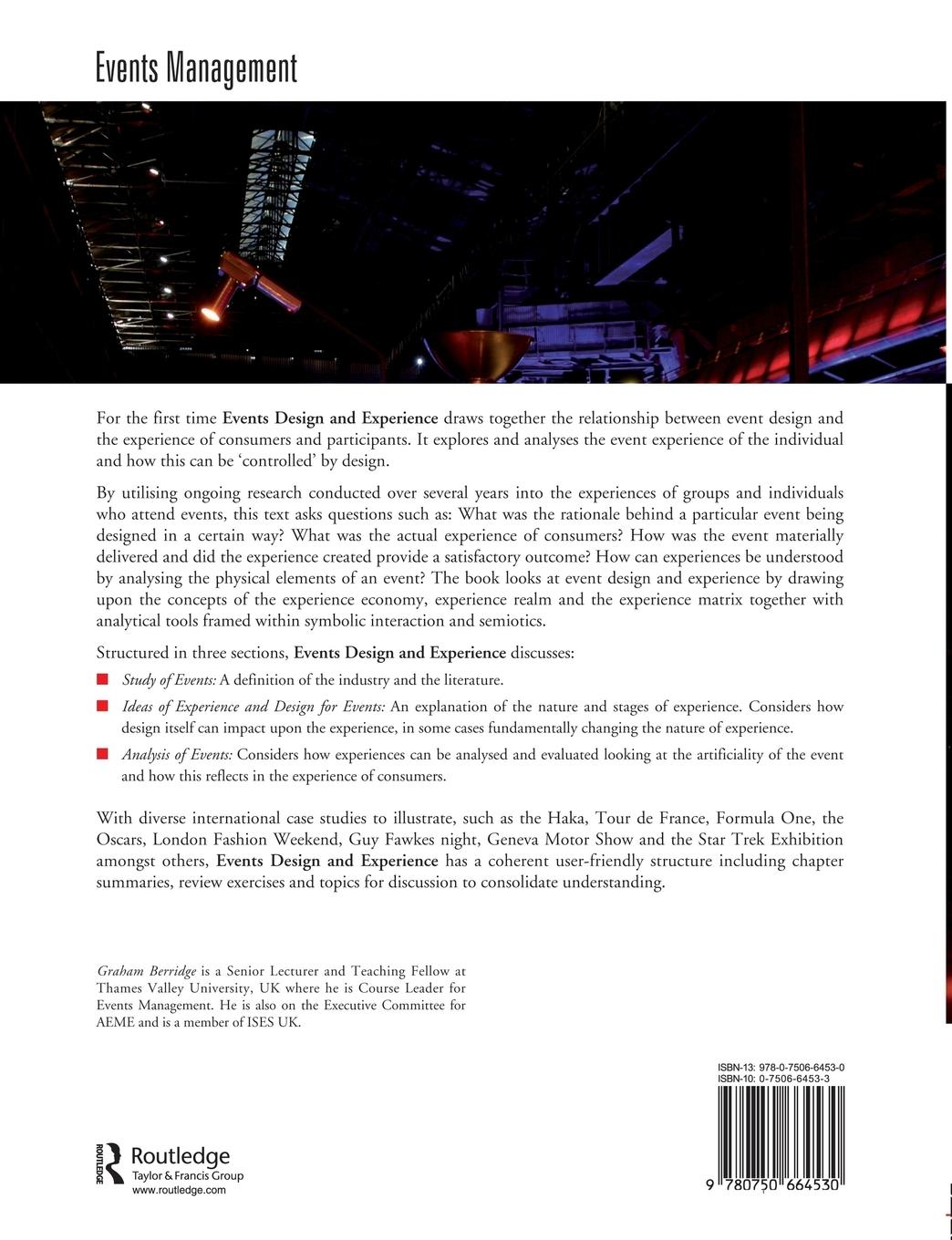 Rückseitencover Events Design and Experience