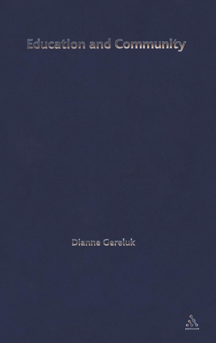 Vorderes Coverbild Education and Community