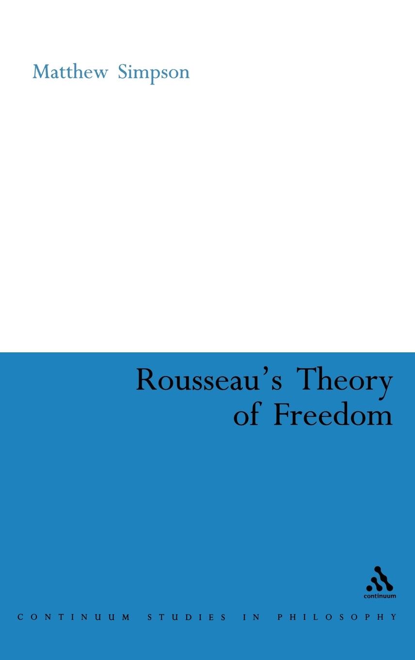 Vorderes Coverbild Rousseau's Theory of Freedom