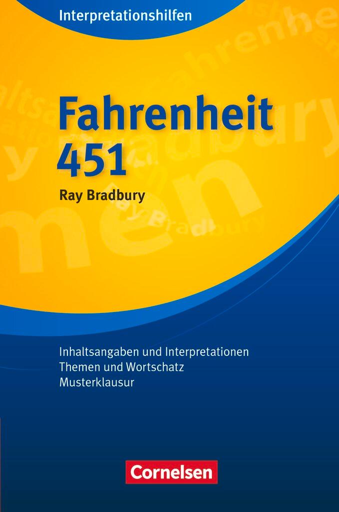 Vorderes Coverbild Fahrenheit 451 (Neubearbeitung)