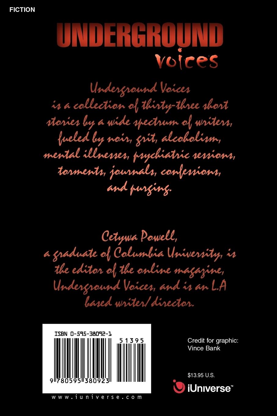 Rückseitencover Underground Voices