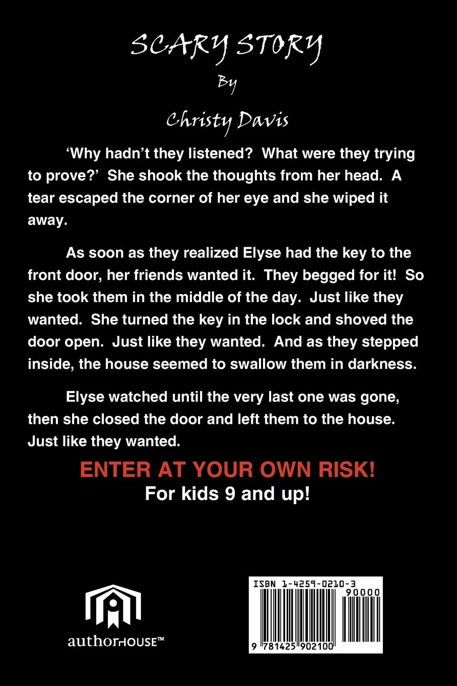 Rückseitencover Scary Story
