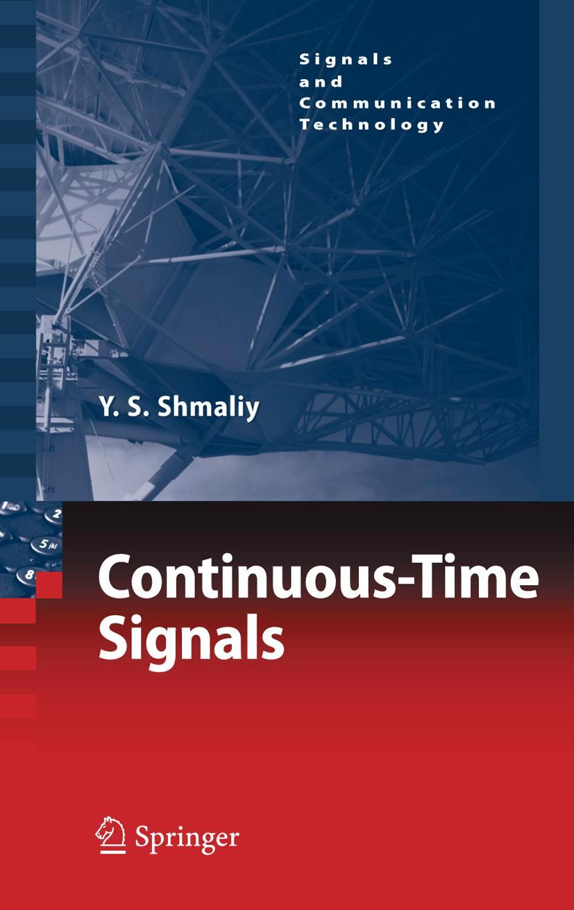 Vorderes Coverbild Continuous-Time Signals
