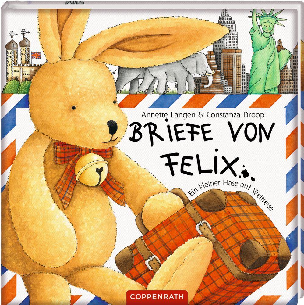 Beispielinhalt (Bild) Briefe von Felix. Ein kleiner Hase auf Weltreise