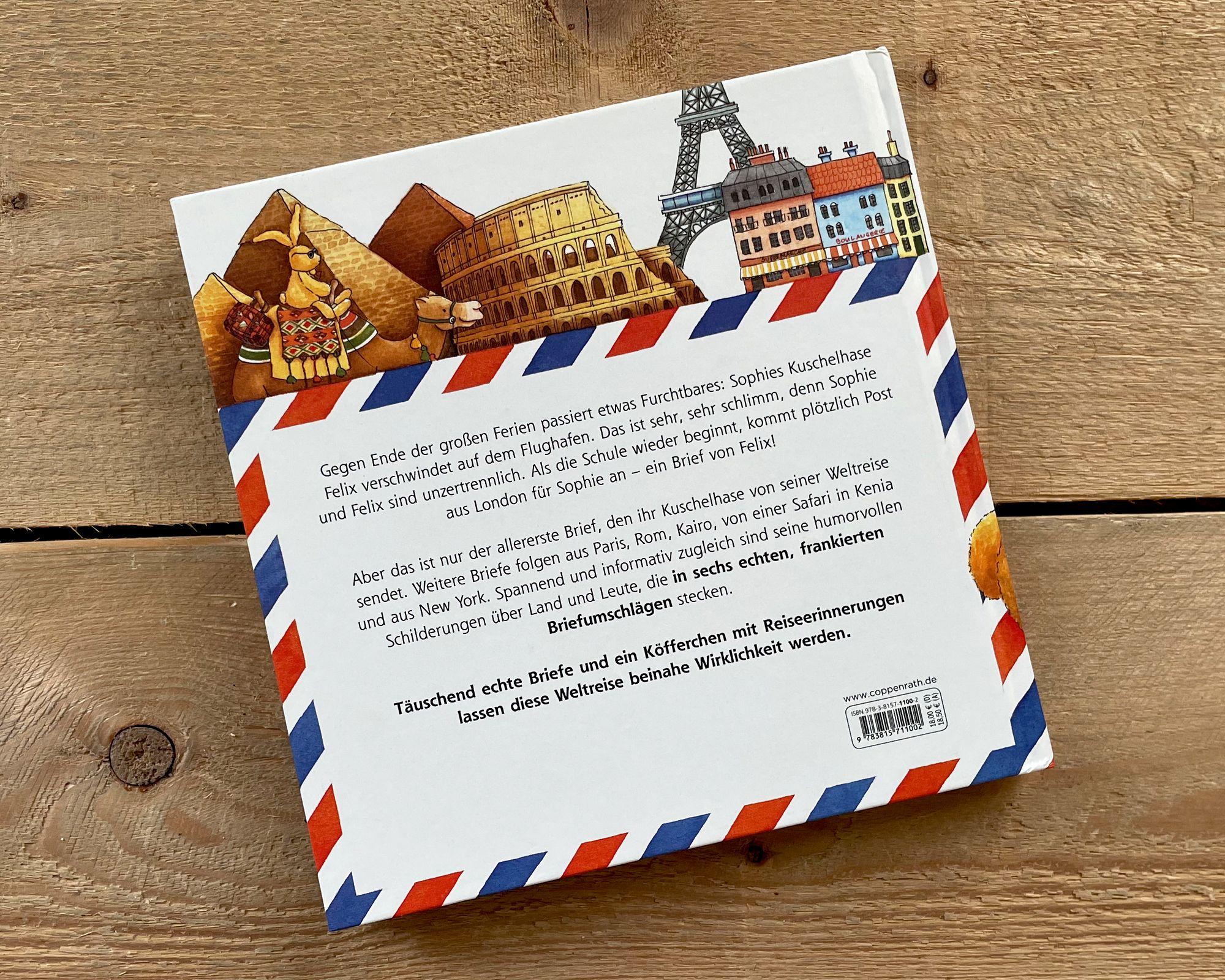 Beispielinhalt (Bild) Briefe von Felix. Ein kleiner Hase auf Weltreise