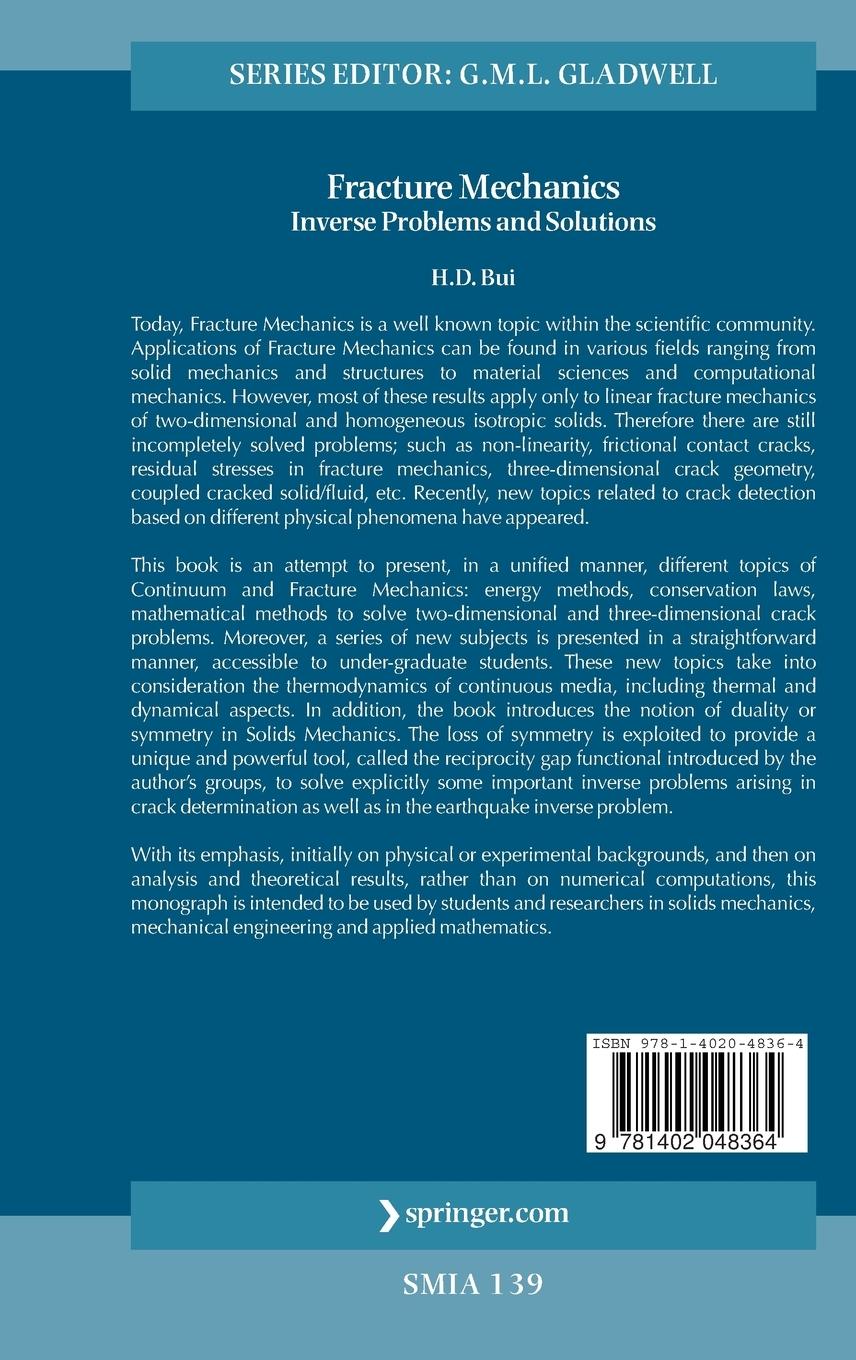 Rückseitencover Fracture Mechanics