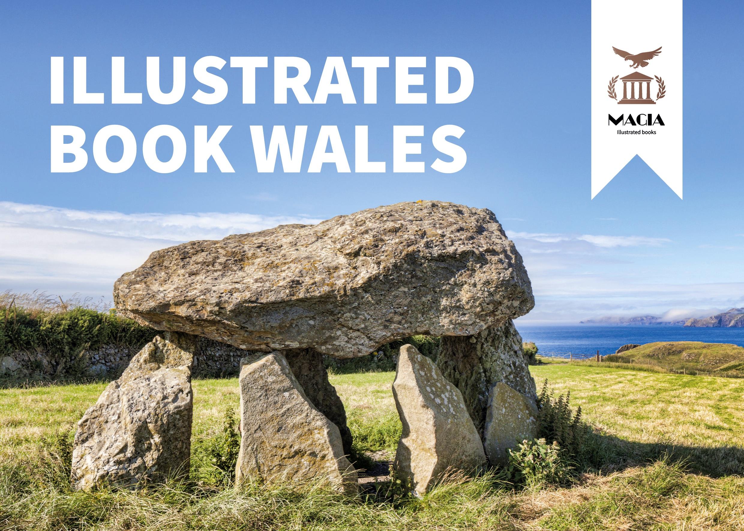Vorderes Coverbild Illustrated book Wales