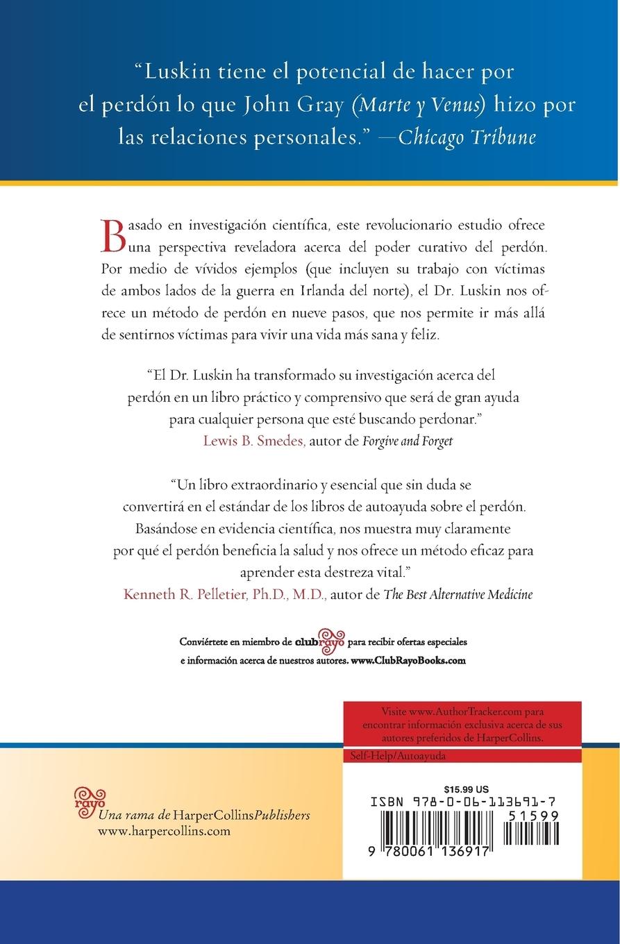 Rückseitencover La Perdonar es Sanar!