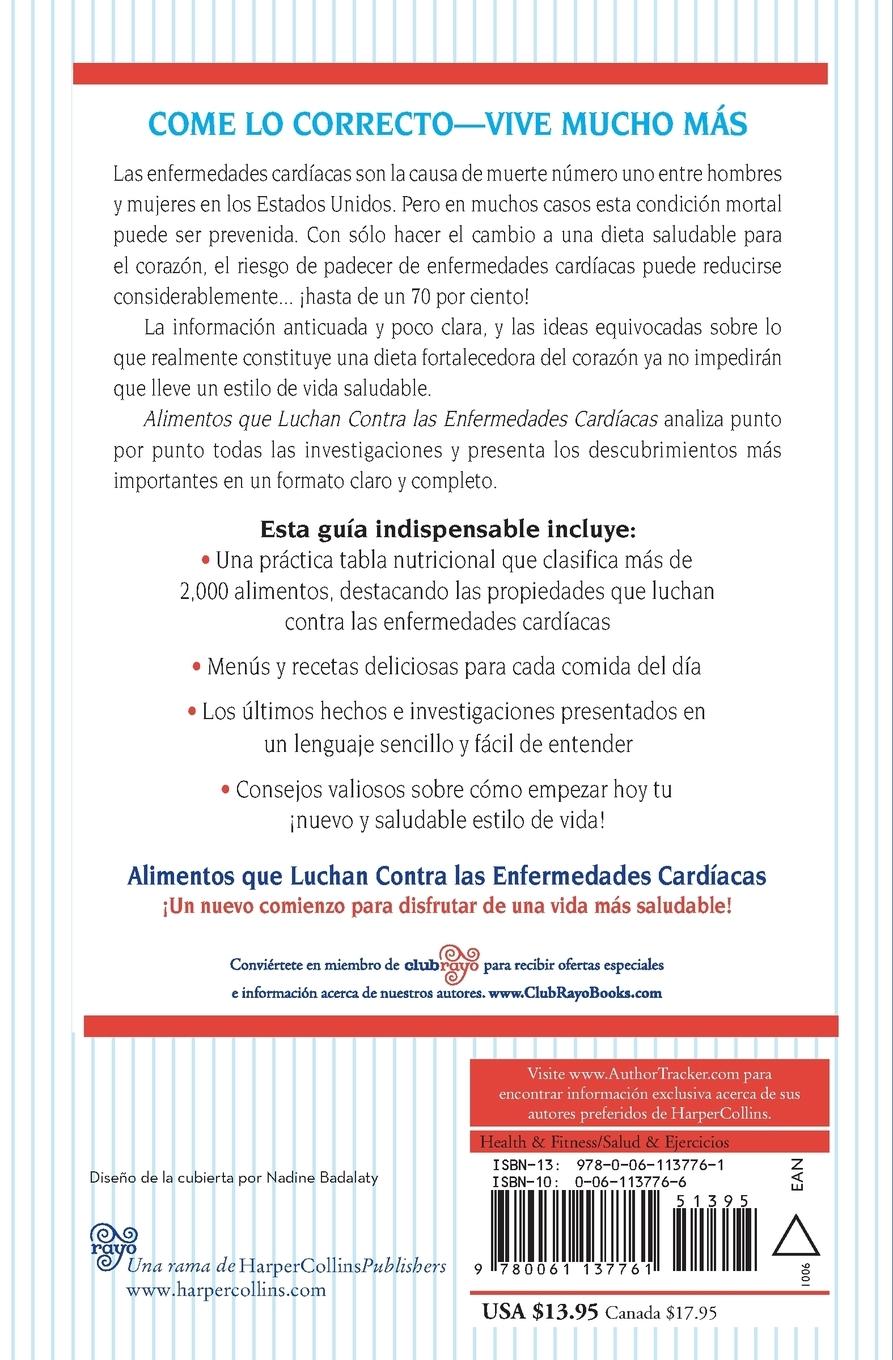 Rückseitencover Alimentos Que Luchan Contra Las Enfermedades Cardiacas