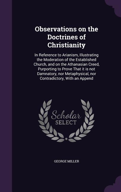 Vorderes Coverbild Observations on the Doctrines of Christianity