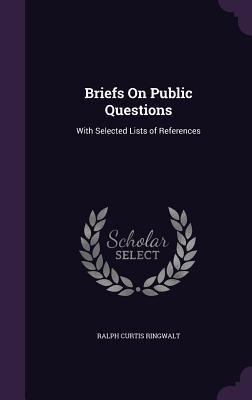 Vorderes Coverbild Briefs On Public Questions