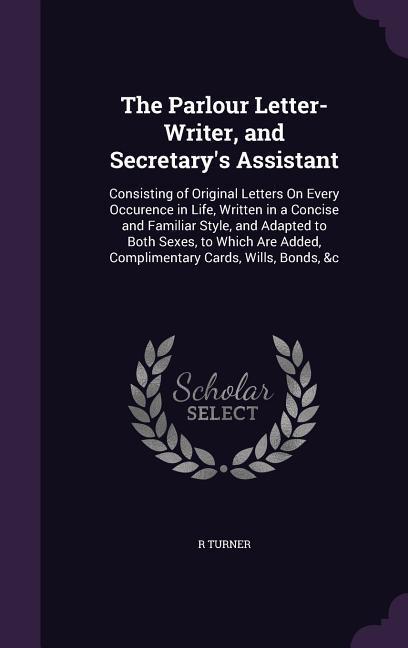 Vorderes Coverbild The Parlour Letter-Writer, and Secretary's Assistant