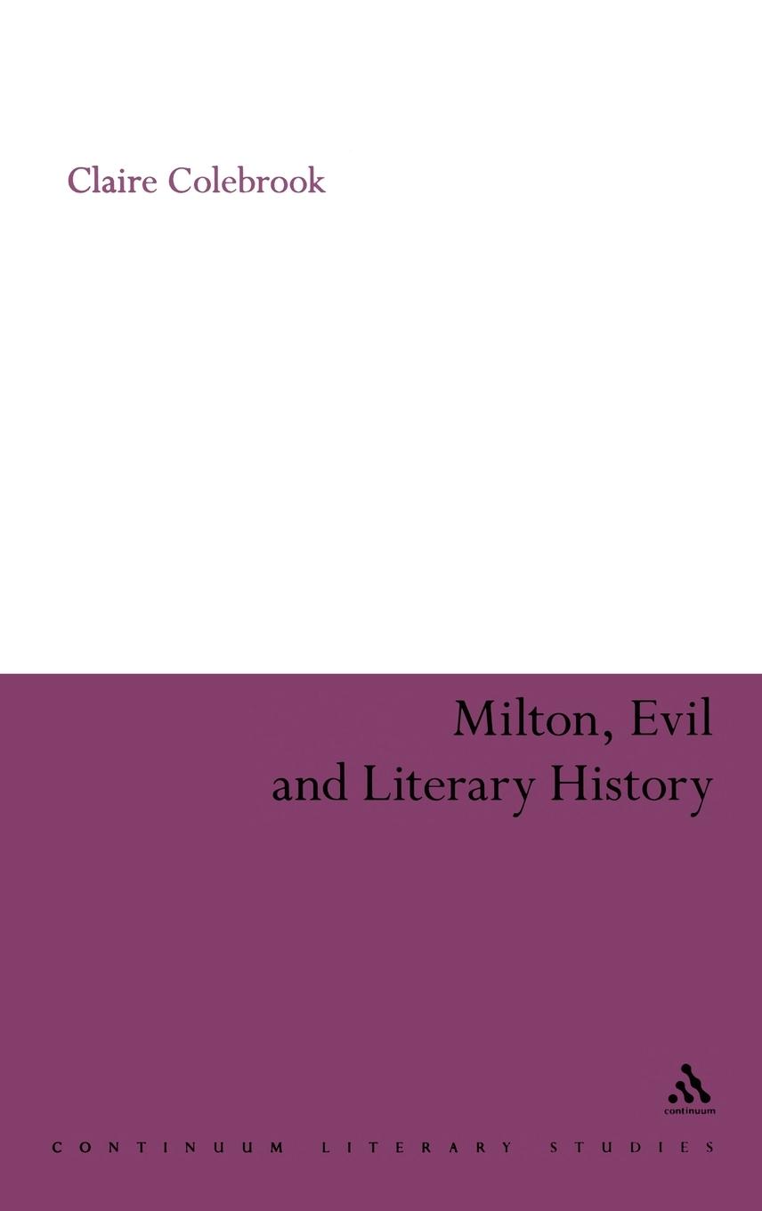 Vorderes Coverbild Milton, Evil and Literary History