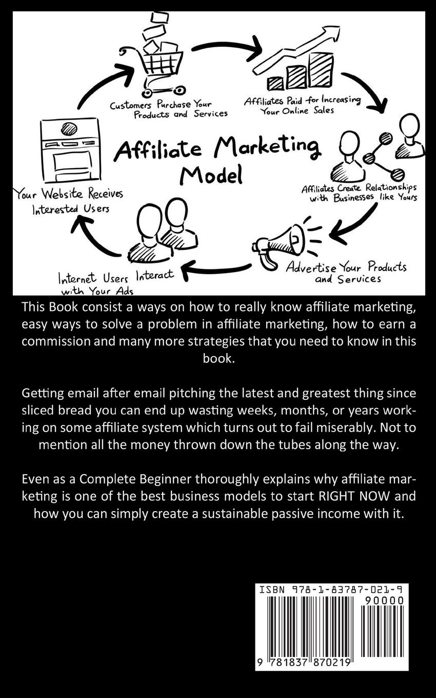Rückseitencover Affiliate Marketing