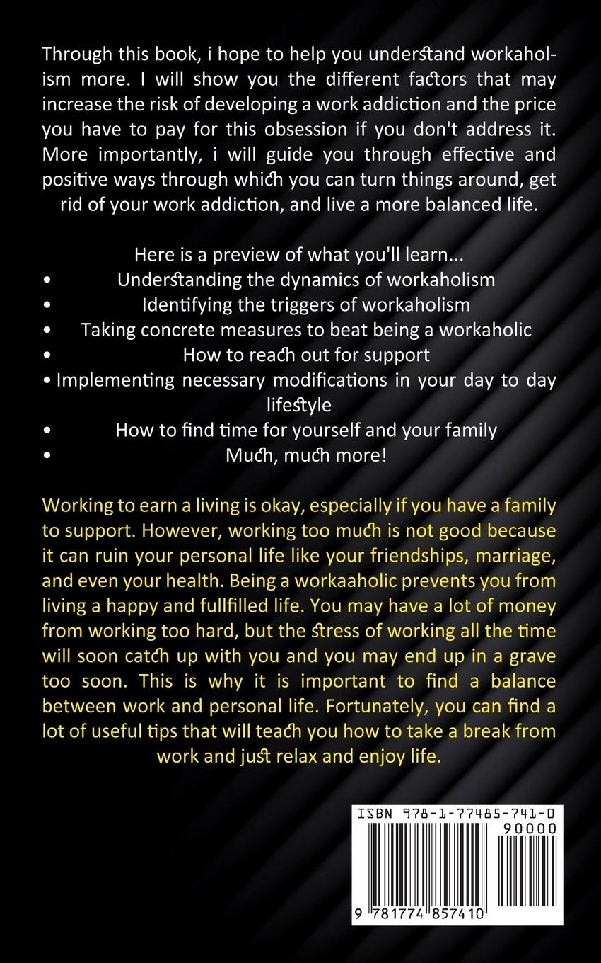 Rückseitencover Workaholic