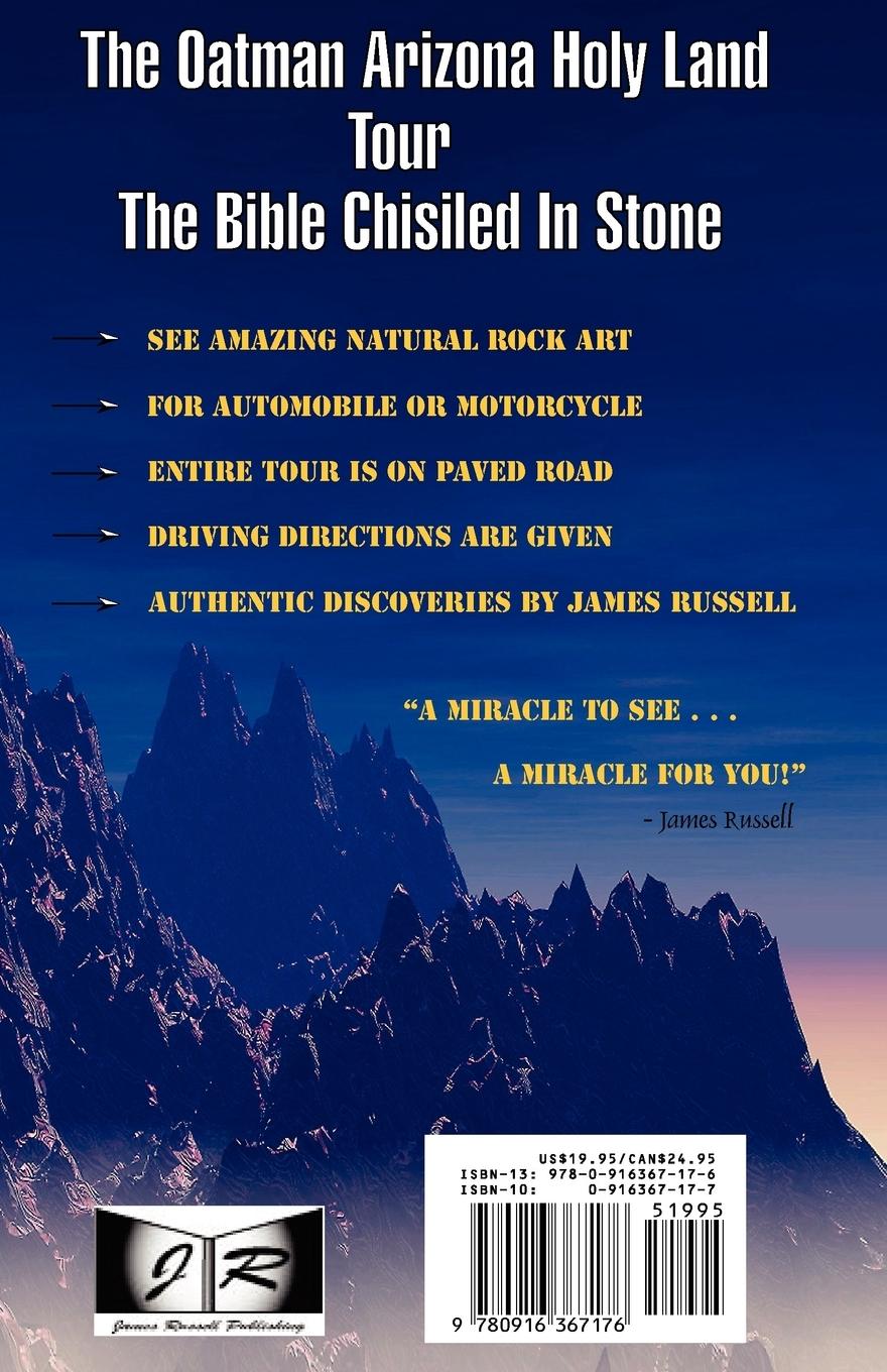 Rückseitencover The Oatman Arizona Holy Land Tour