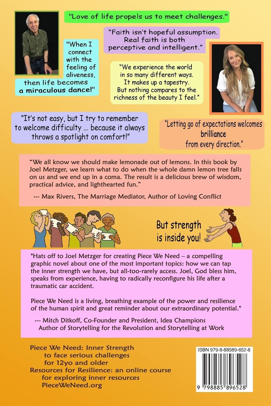 Rückseitencover Piece We Need