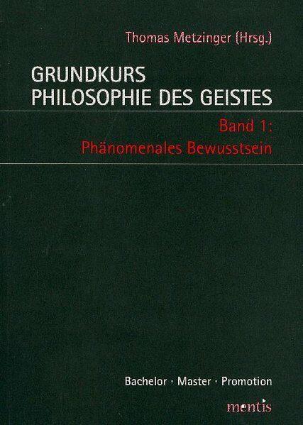 Vorderes Coverbild Grundkurs Philosophie des Geistes 1