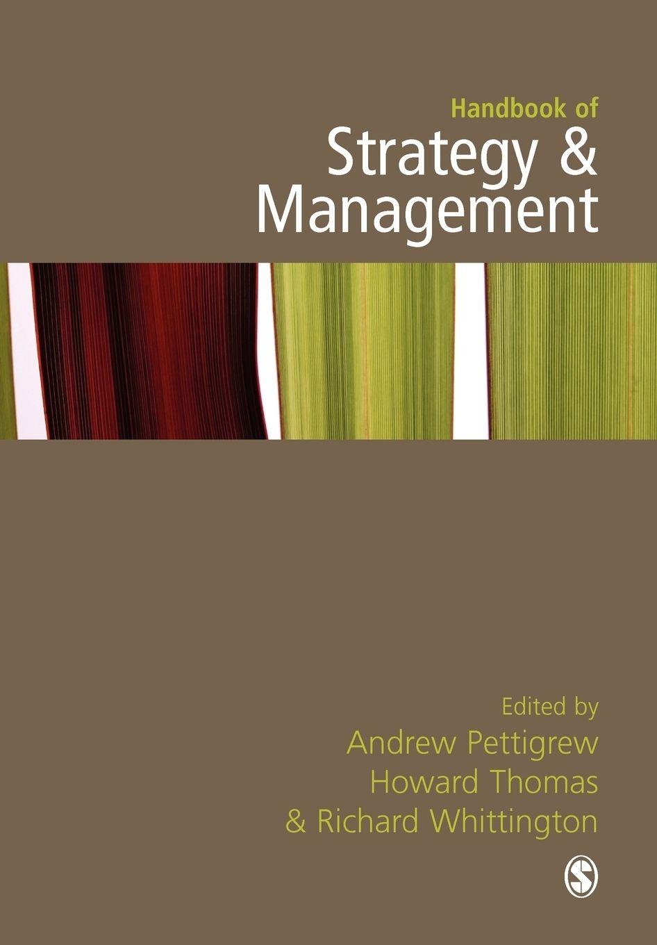 Vorderes Coverbild Handbook of Strategy and Management
