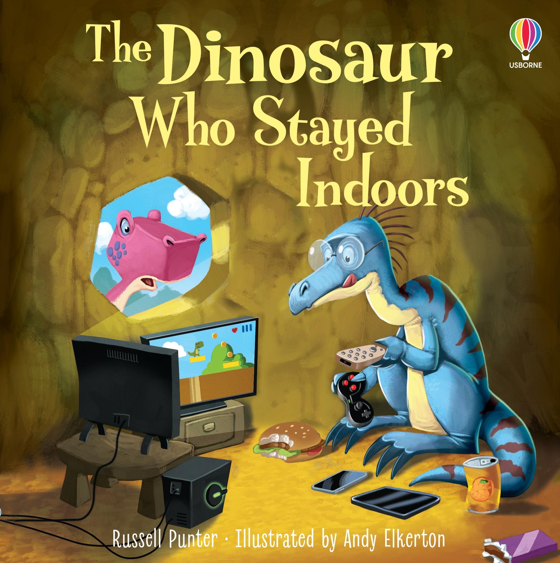Vorderes Coverbild The Dinosaur who Stayed Indoors