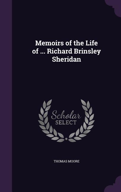 Vorderes Coverbild Memoirs of the Life of ... Richard Brinsley Sheridan