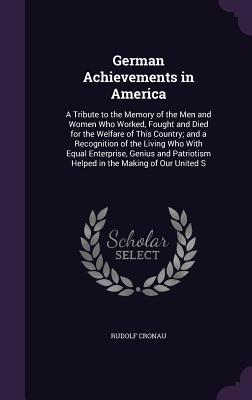 Vorderes Coverbild German Achievements in America