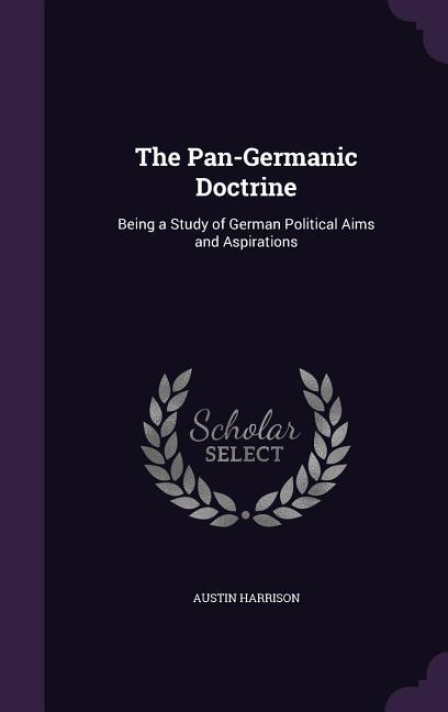 Vorderes Coverbild The Pan-Germanic Doctrine