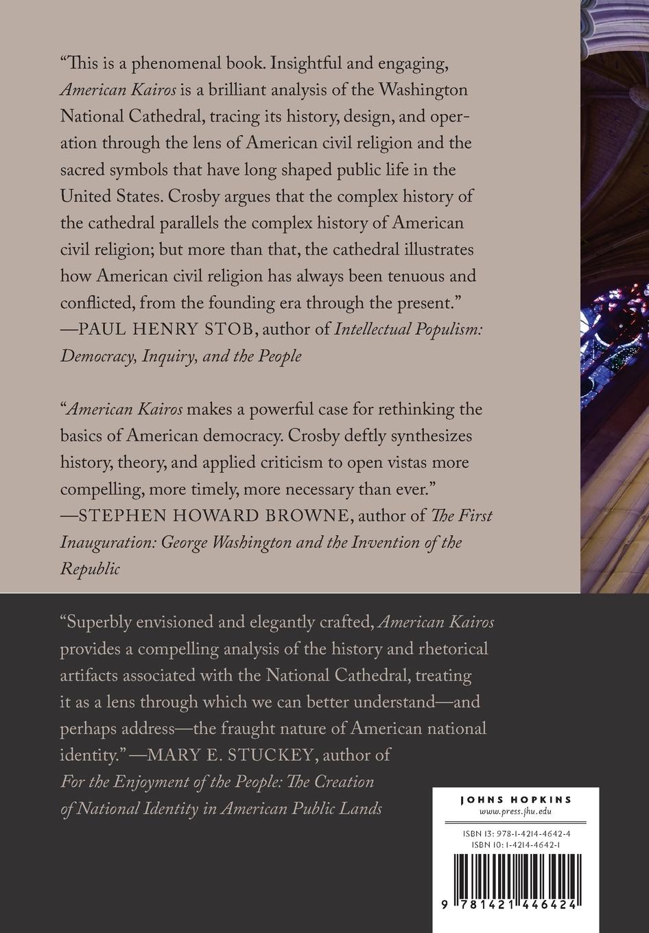 Rückseitencover American Kairos