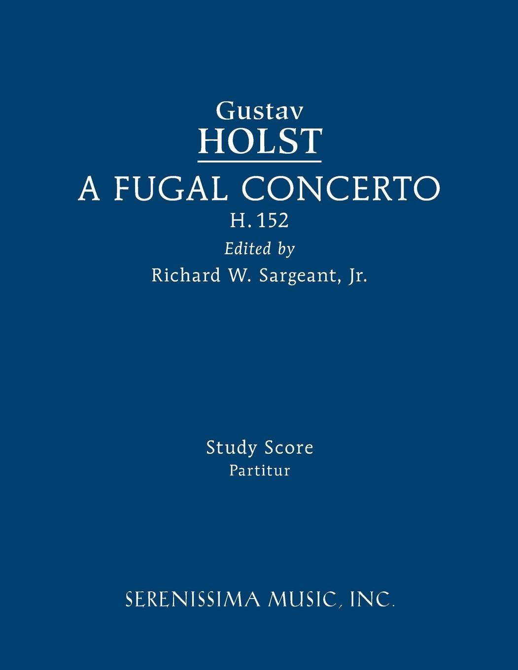 Vorderes Coverbild A Fugal Concerto, H.152