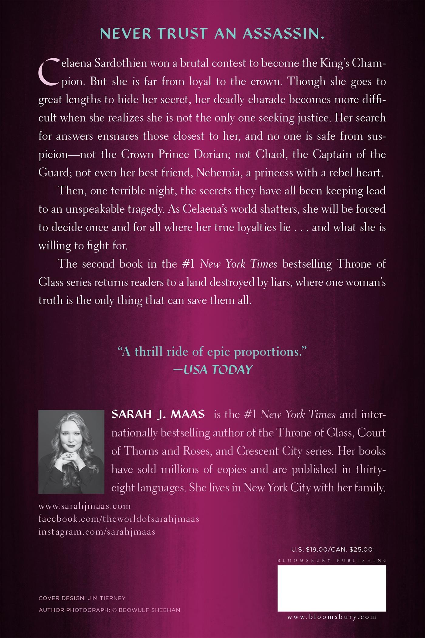 Rückseitencover Crown of Midnight