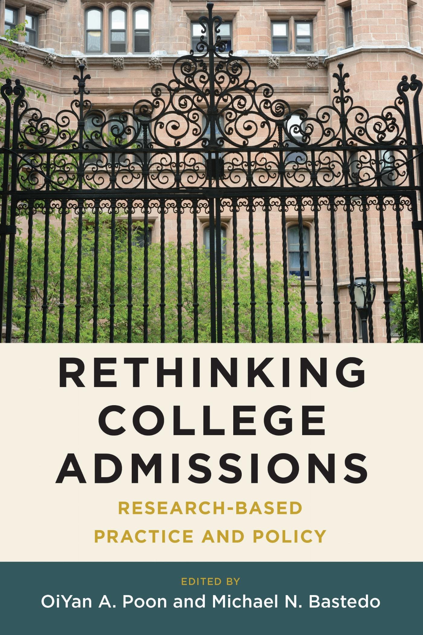 Vorderes Coverbild Rethinking College Admissions